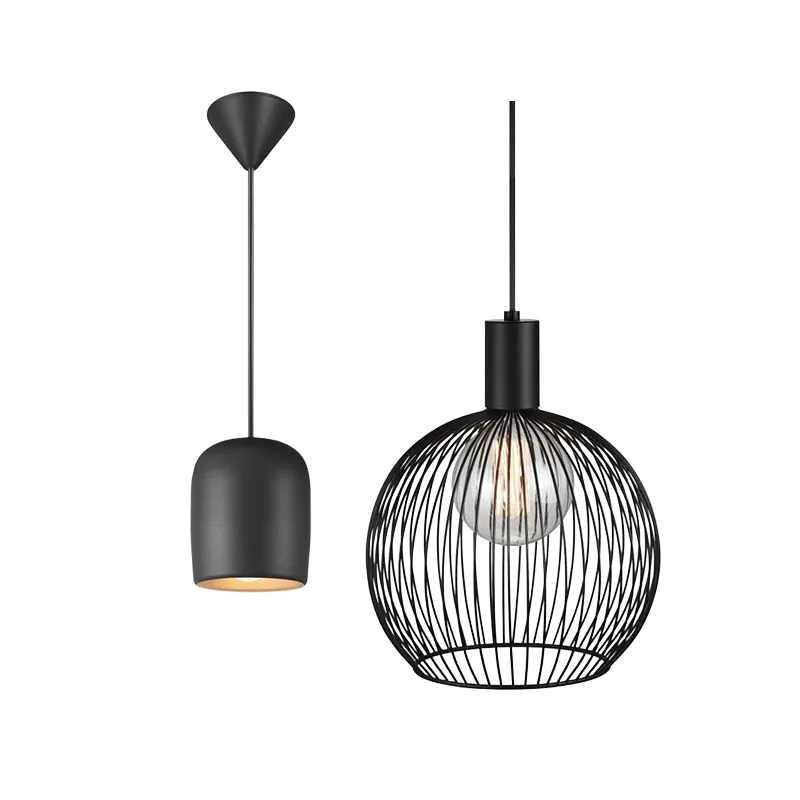 Pendelleuchten Schwarz