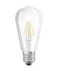 Ledvance Classic LED E27 Birne Fadenlampe Klar 4W 470lm - 827 | Ersatz für 40W