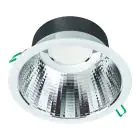 Philips LED Deckenstrahler Coreline DN142B Aluminium Weiß 19.2W 2300lm 60D - 830  | Ausschnitt 200mm - IP20 - UGR