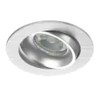 Einbau Spot Vision MR16 schwenkbar Aluminium | Ausschnitt 69mm - GU10 Sockel
