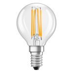 Ledvance Classic LED E14 Poire Filament Claire 4W 470lm - 827- | Remplacement 40W