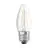 Ledvance Classic LED E27 Bougie Filament Claire 4.8W 470lm - 827- | Dimmable - Remplacement 40W